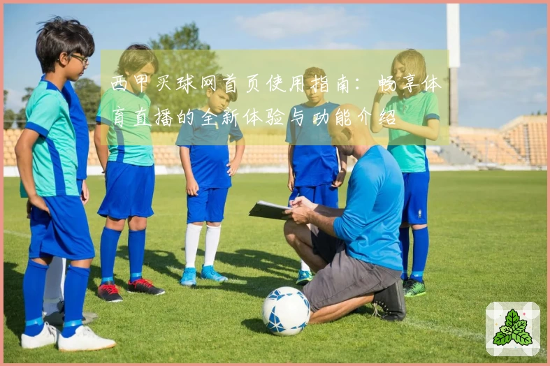 西甲买球网首页使用指南：畅享体育直播的全新体验与功能介绍