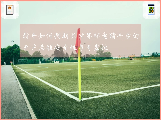 新手如何判断买世界杯竞猜平台的开户流程安全性与可靠性